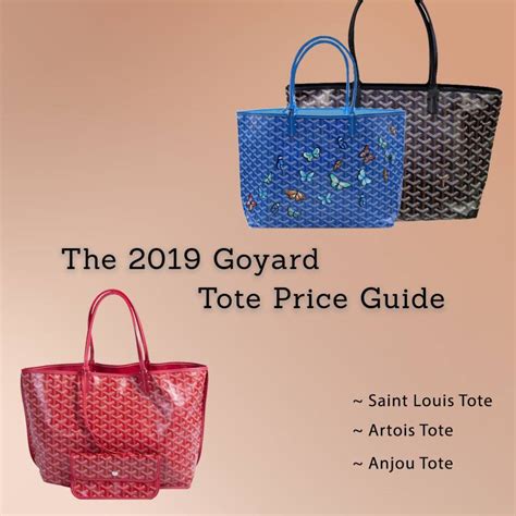 goyard pricing|goyard artois pm price 2024.